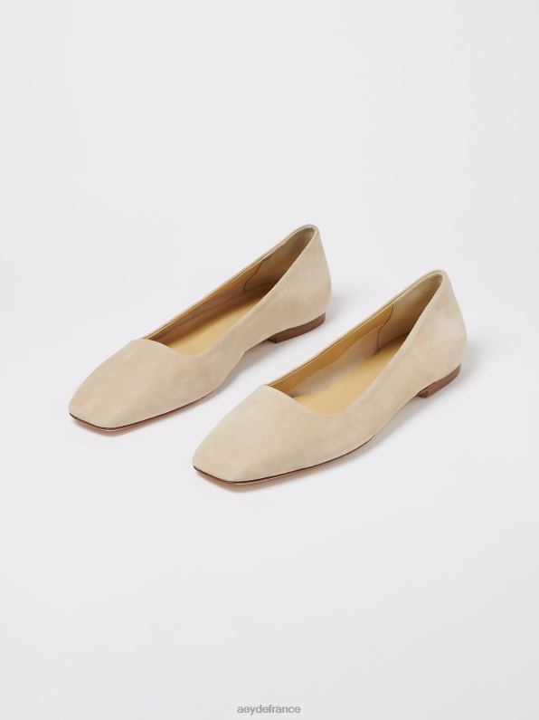 Aeyde ida daim latté R4DZ2199 chaussure