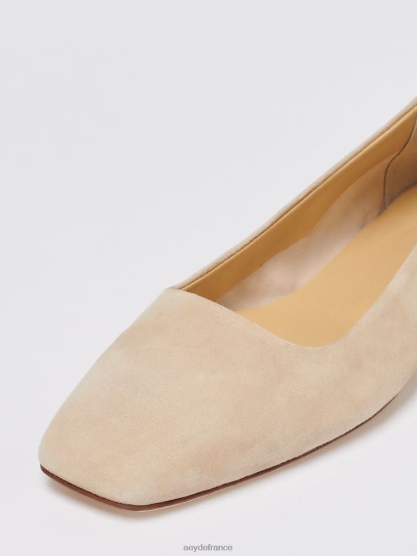 Aeyde ida daim latté R4DZ2199 chaussure