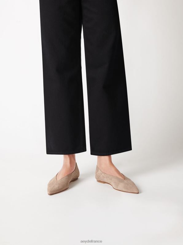 Aeyde moa daim pierre R4DZ2219 chaussure