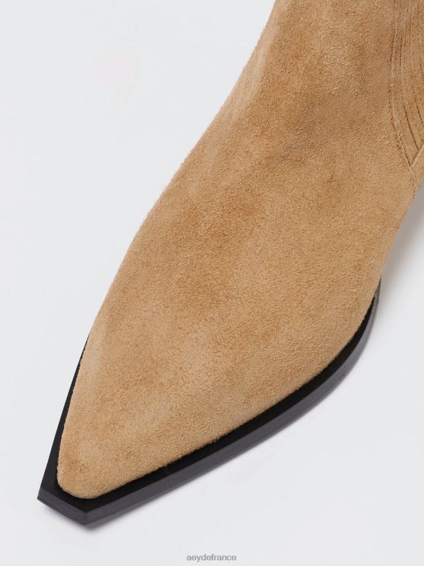 Aeyde être un daim caramel R4DZ253 chaussure