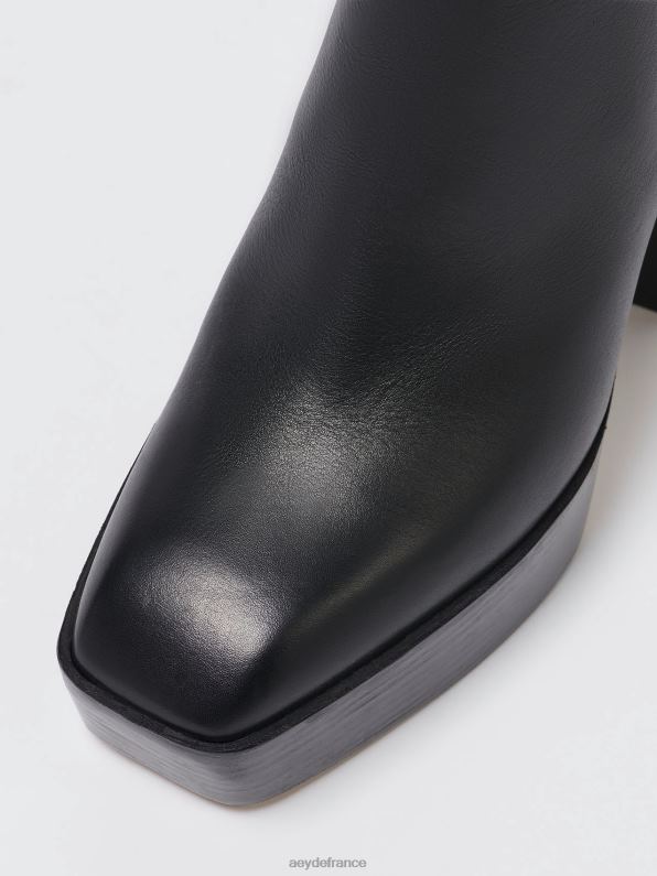 Aeyde Berlin veau noir R4DZ289 chaussure