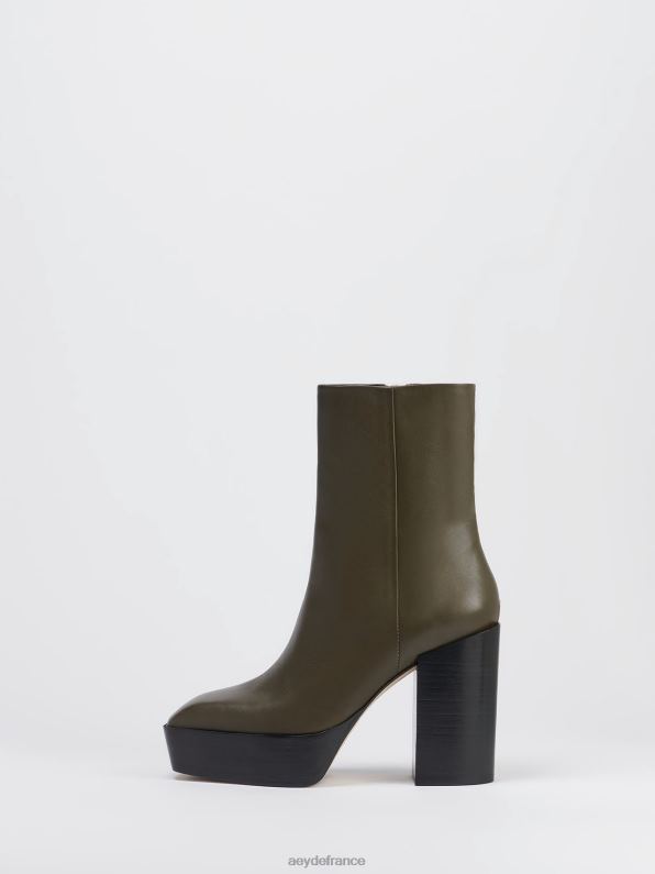 Aeyde Berlin veau olive R4DZ291 chaussure