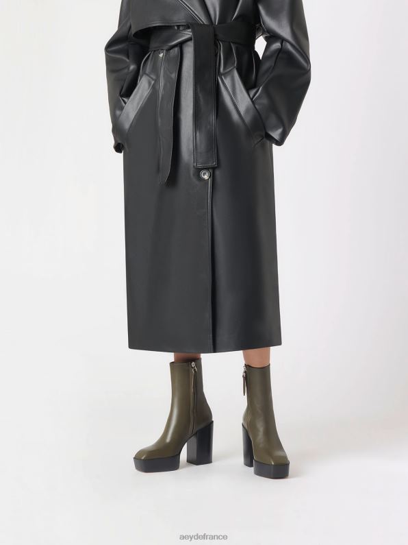 Aeyde Berlin veau olive R4DZ291 chaussure