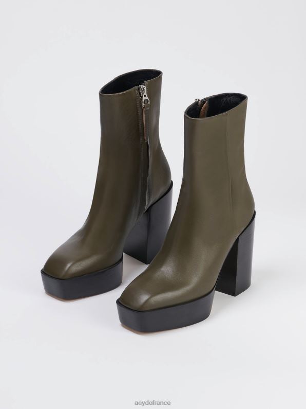 Aeyde Berlin veau olive R4DZ291 chaussure