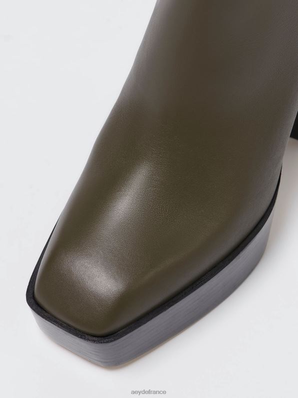 Aeyde Berlin veau olive R4DZ291 chaussure