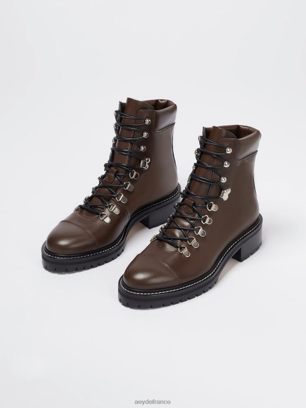 Aeyde Fiona veau moka R4DZ22 chaussure
