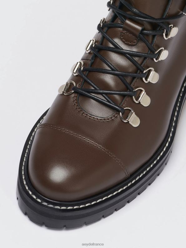 Aeyde Fiona veau moka R4DZ22 chaussure