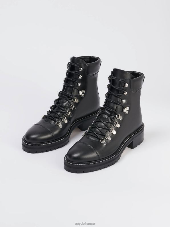 Aeyde Fiona veau noir R4DZ21 chaussure