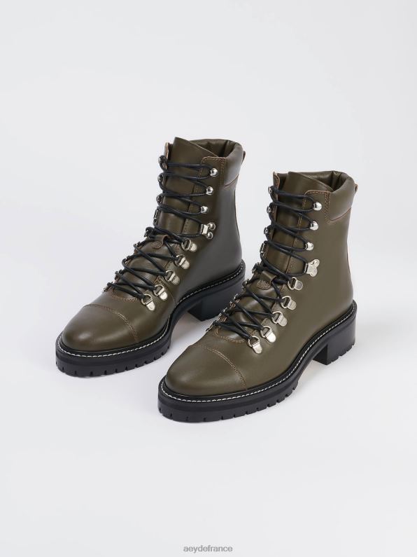 Aeyde Fiona veau olive R4DZ23 chaussure