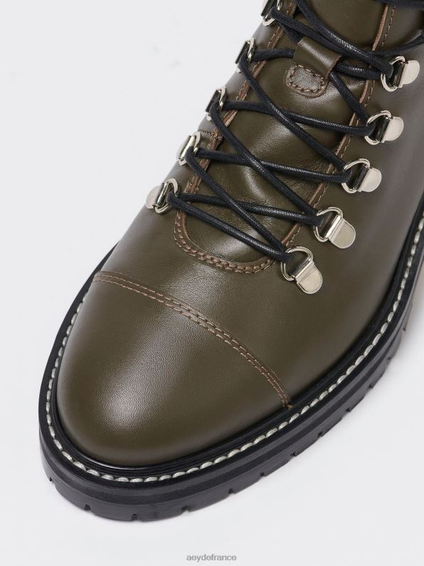 Aeyde Fiona veau olive R4DZ23 chaussure
