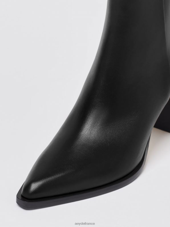 Aeyde Gloria veau noir R4DZ244 chaussure