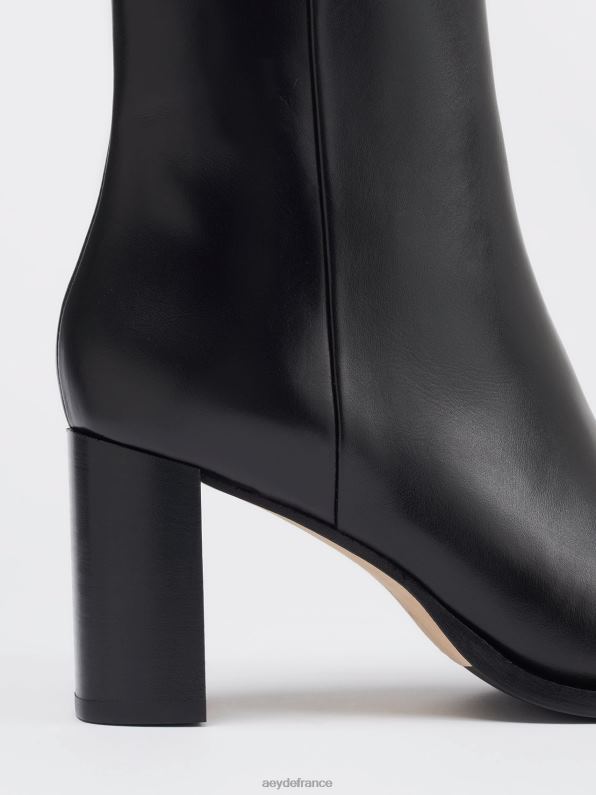Aeyde Gloria veau noir R4DZ244 chaussure