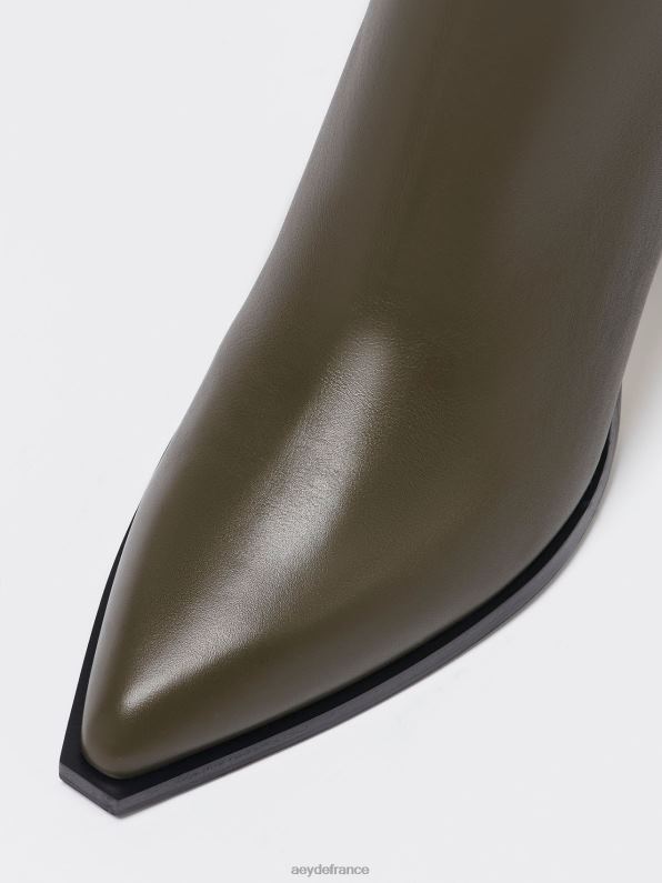 Aeyde Gloria veau olive R4DZ245 chaussure