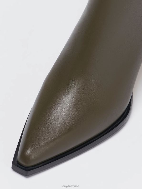 Aeyde Kala veau olive R4DZ248 chaussure