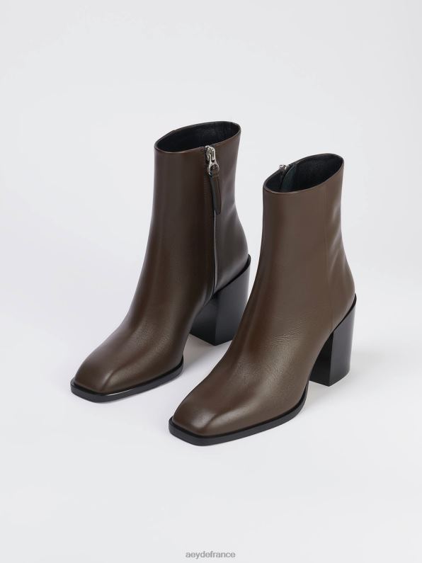 Aeyde Léandra veau moka R4DZ227 chaussure