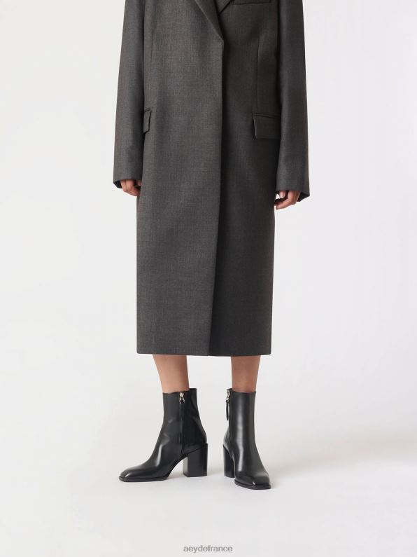 Aeyde Léandra veau noir R4DZ226 chaussure