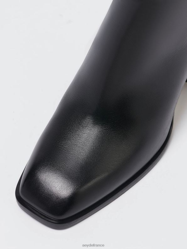 Aeyde Léandra veau noir R4DZ226 chaussure