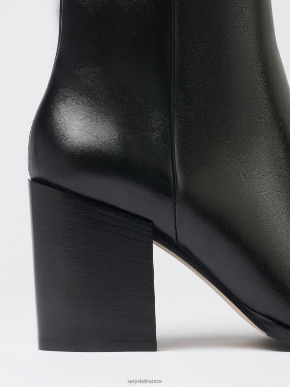 Aeyde Léandra veau noir R4DZ226 chaussure