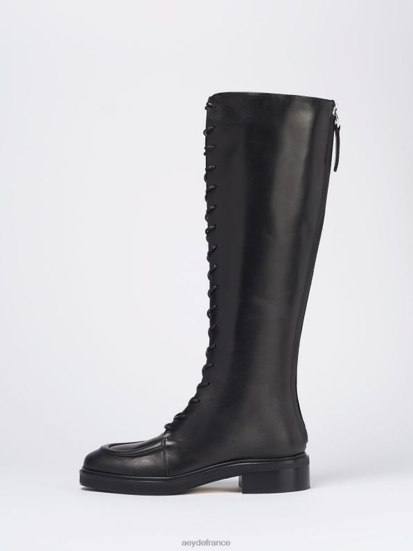 Aeyde Mathilde veau noir R4DZ219 chaussure
