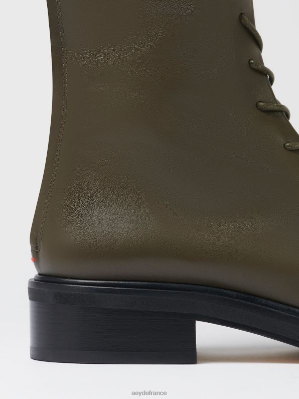 Aeyde Mathilde veau olive R4DZ221 chaussure