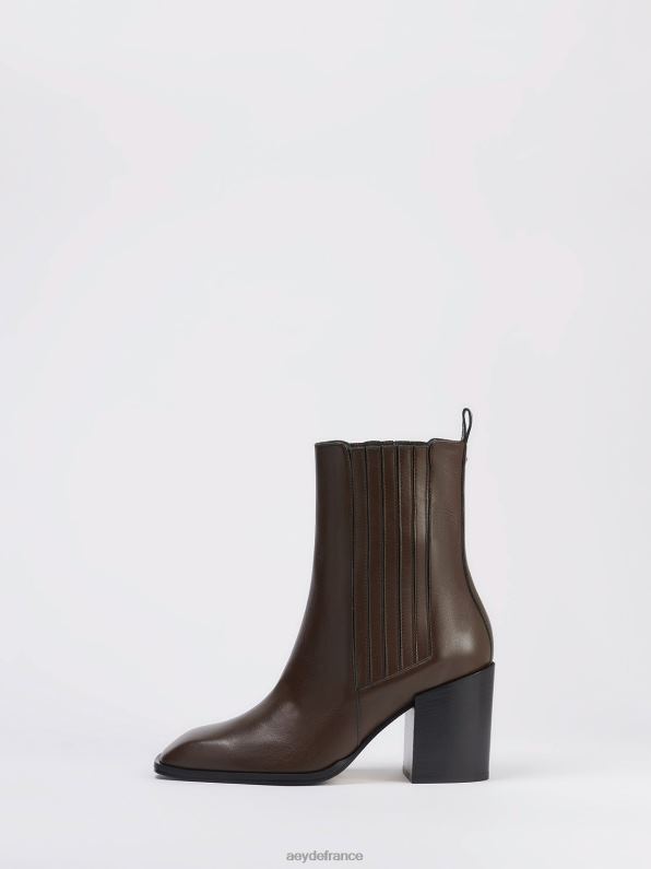 Aeyde Nat veau moka R4DZ271 chaussure
