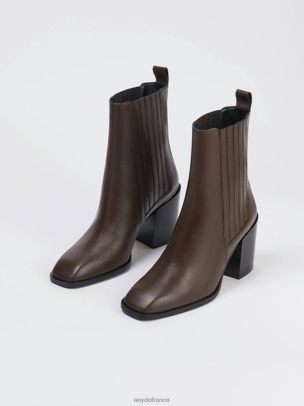 Aeyde Nat veau moka R4DZ271 chaussure