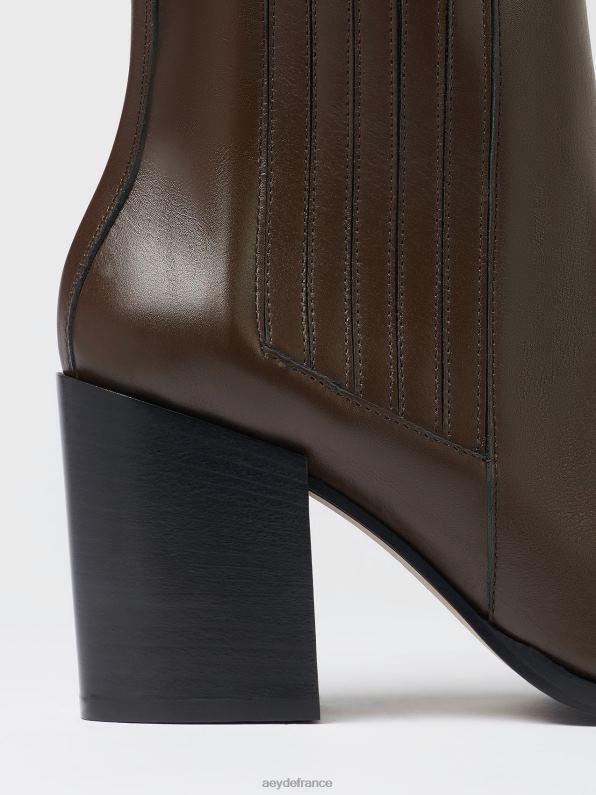 Aeyde Nat veau moka R4DZ271 chaussure