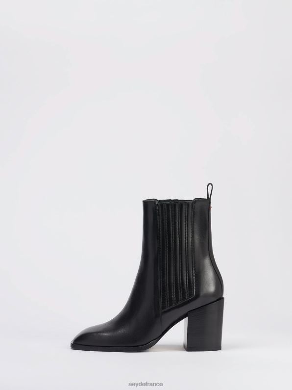Aeyde Nat veau noir R4DZ270 chaussure