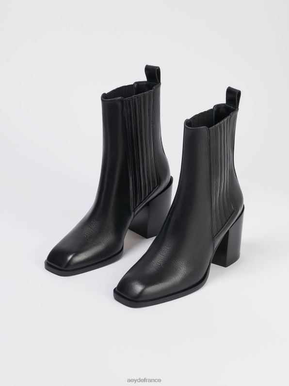 Aeyde Nat veau noir R4DZ270 chaussure
