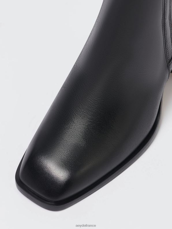 Aeyde Nat veau noir R4DZ270 chaussure