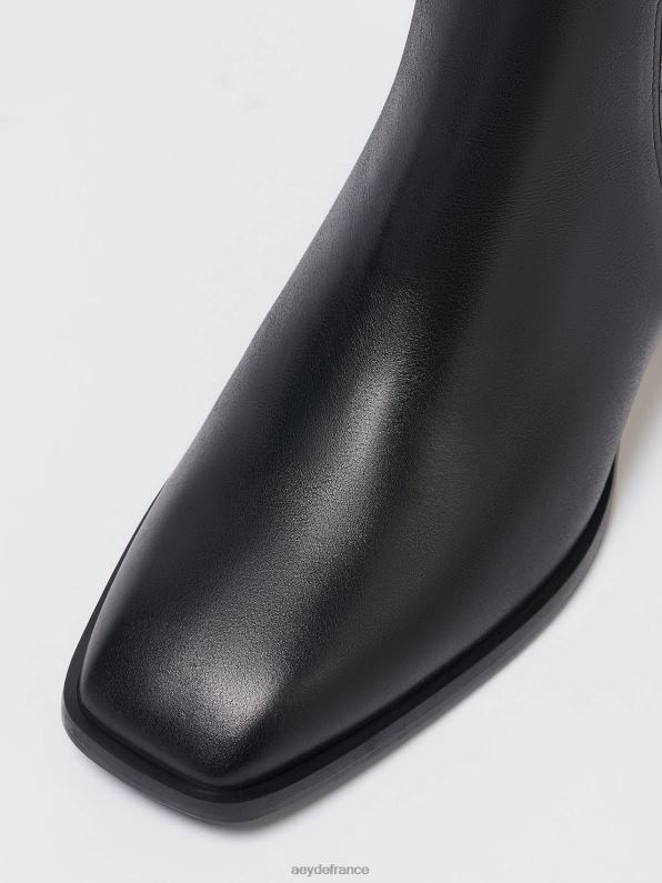Aeyde Neil veau noir R4DZ224 chaussure