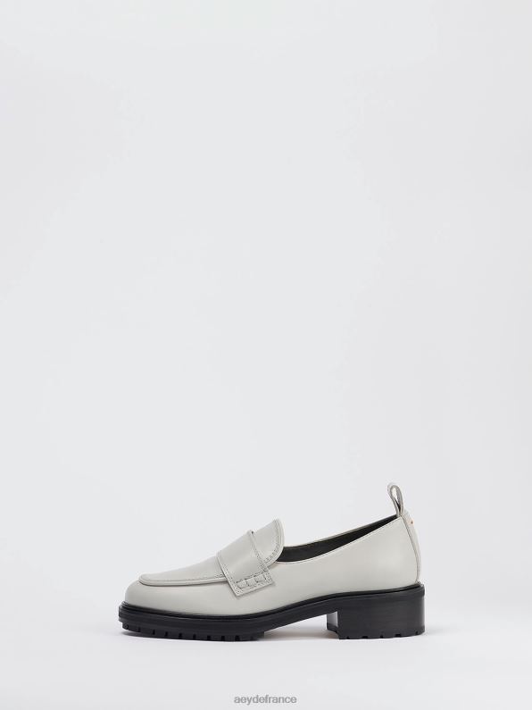 Aeyde Ruth veau à la craie R4DZ2238 chaussure