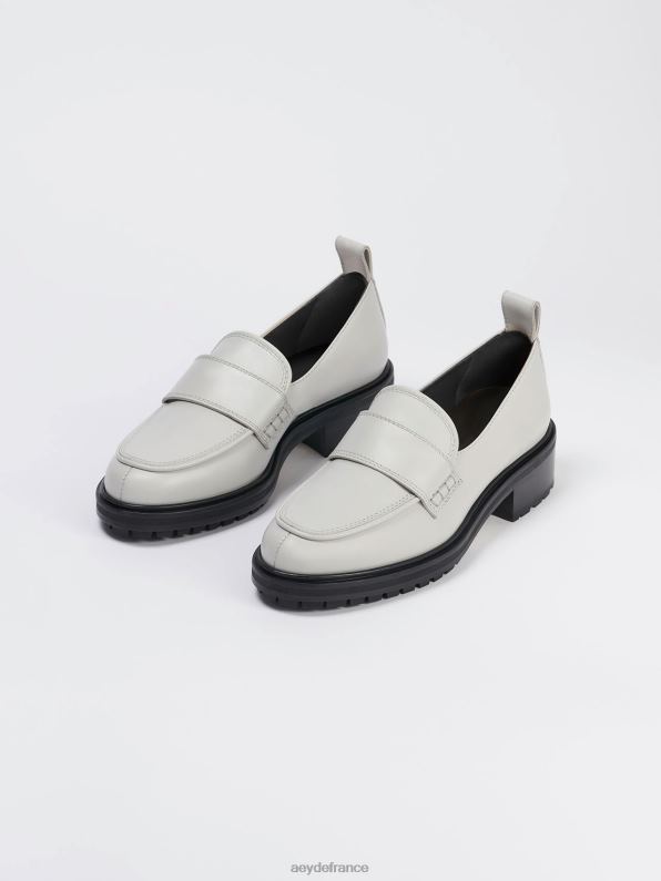 Aeyde Ruth veau à la craie R4DZ2238 chaussure