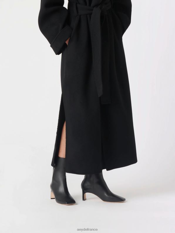 Aeyde Telma veau noir R4DZ278 chaussure