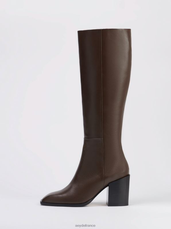 Aeyde Thérèse veau moka R4DZ273 chaussure