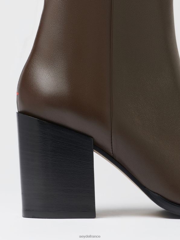 Aeyde Thérèse veau moka R4DZ273 chaussure
