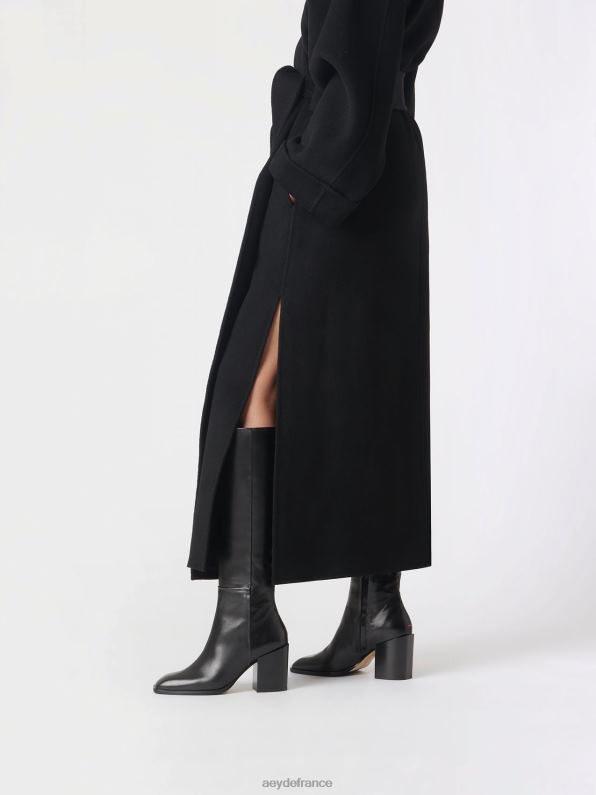 Aeyde Thérèse veau noir R4DZ272 chaussure