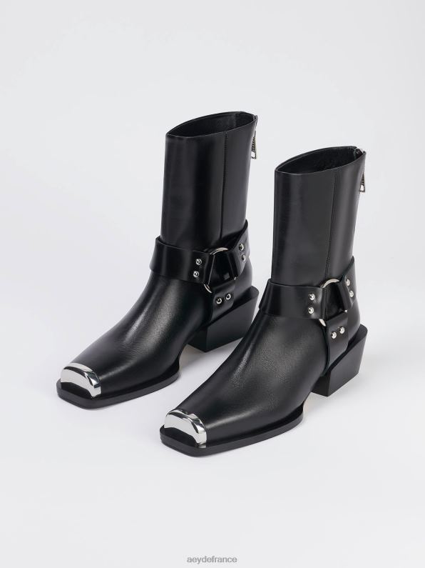 Aeyde Wayne veau noir R4DZ228 chaussure