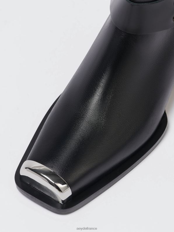 Aeyde Wayne veau noir R4DZ228 chaussure