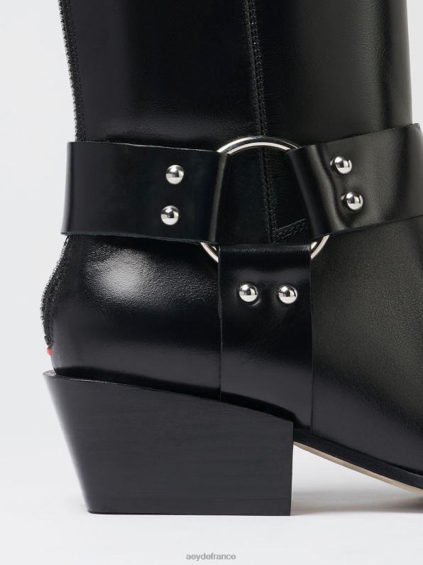 Aeyde Wayne veau noir R4DZ228 chaussure