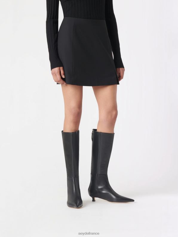 Aeyde Zazie veau noir R4DZ264 chaussure