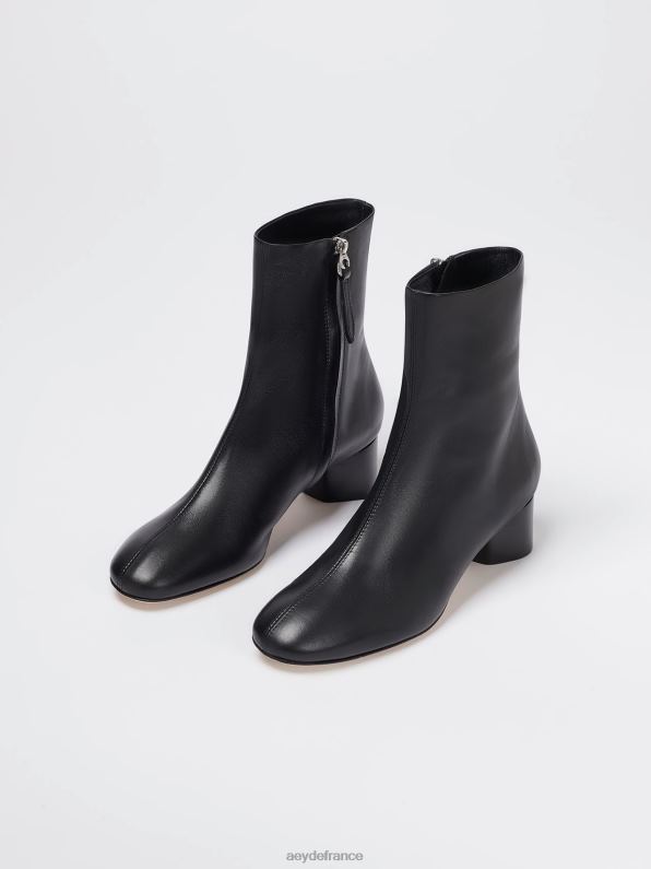 Aeyde allégra veau noir R4DZ267 chaussure