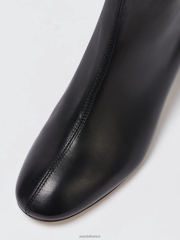 Aeyde allégra veau noir R4DZ267 chaussure
