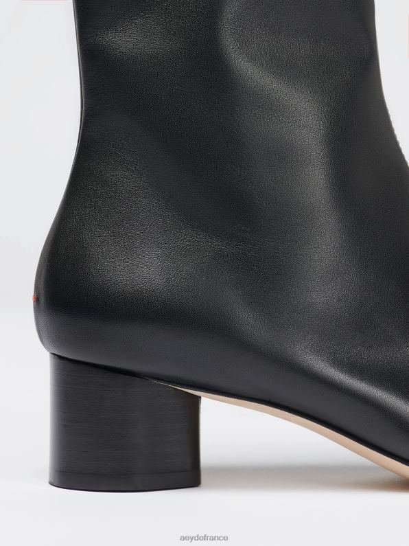 Aeyde allégra veau noir R4DZ267 chaussure