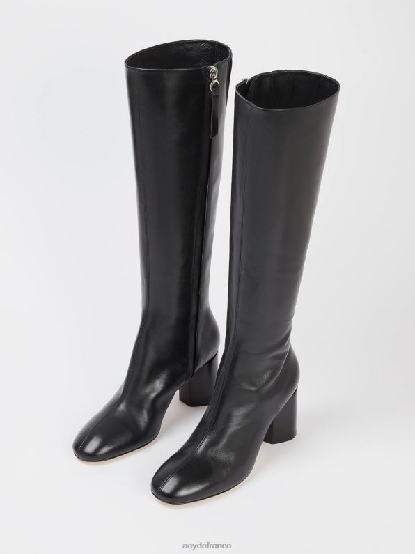 Aeyde ariana veau noir R4DZ285 chaussure
