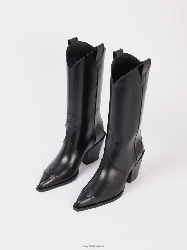 Aeyde ariel veau noir R4DZ2259 chaussure
