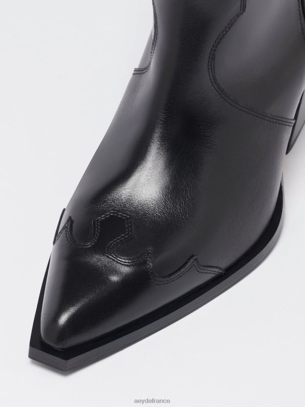 Aeyde ariel veau noir R4DZ2259 chaussure
