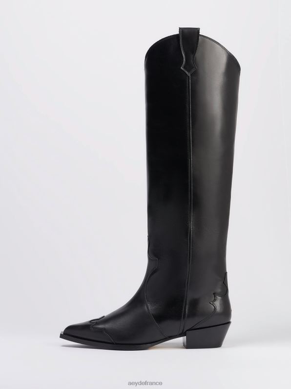 Aeyde aruna veau noir R4DZ2268 chaussure