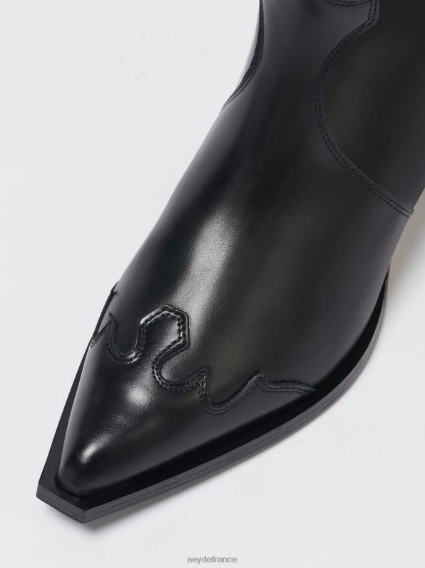 Aeyde aruna veau noir R4DZ2268 chaussure