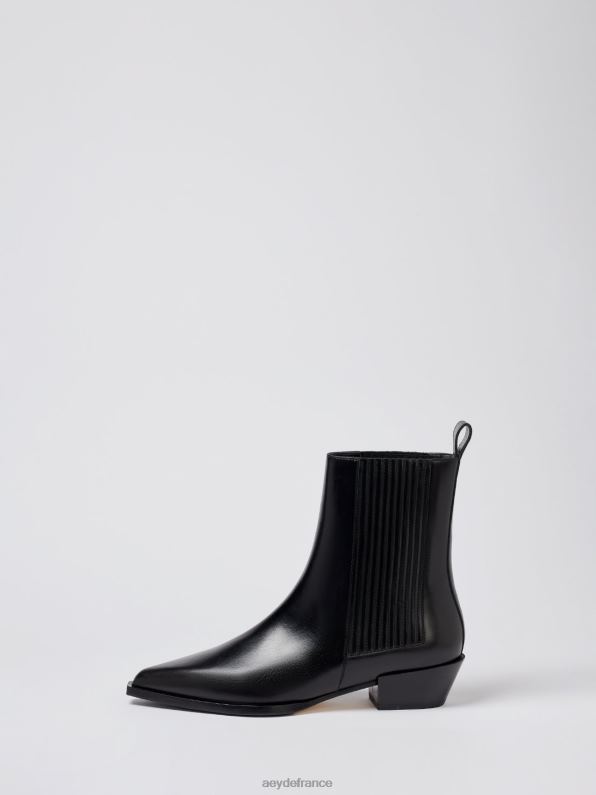 Aeyde bélinda veau noir R4DZ233 chaussure